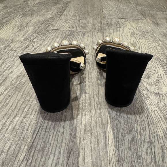 Jimmy Choo Amara black pearl slide sandals - Picture 8 of 8